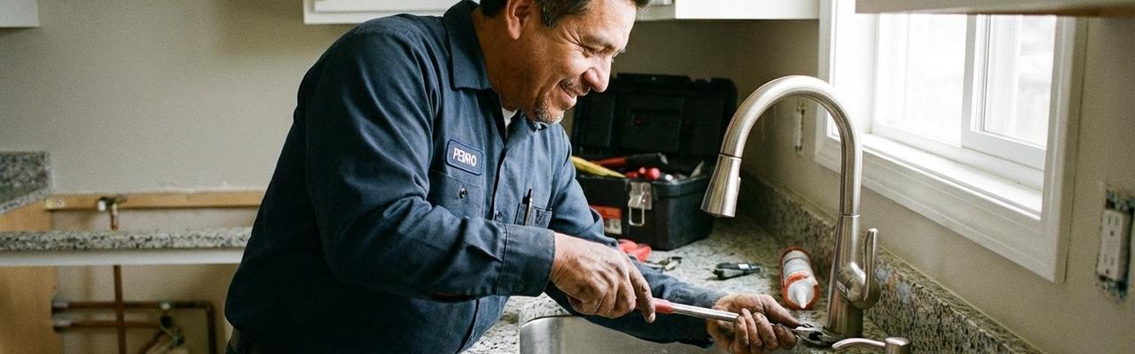 Instalación profesional de grifería en Vallecas