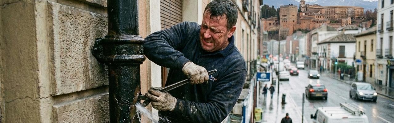 Reparación urgente de bajantes en Vallecas